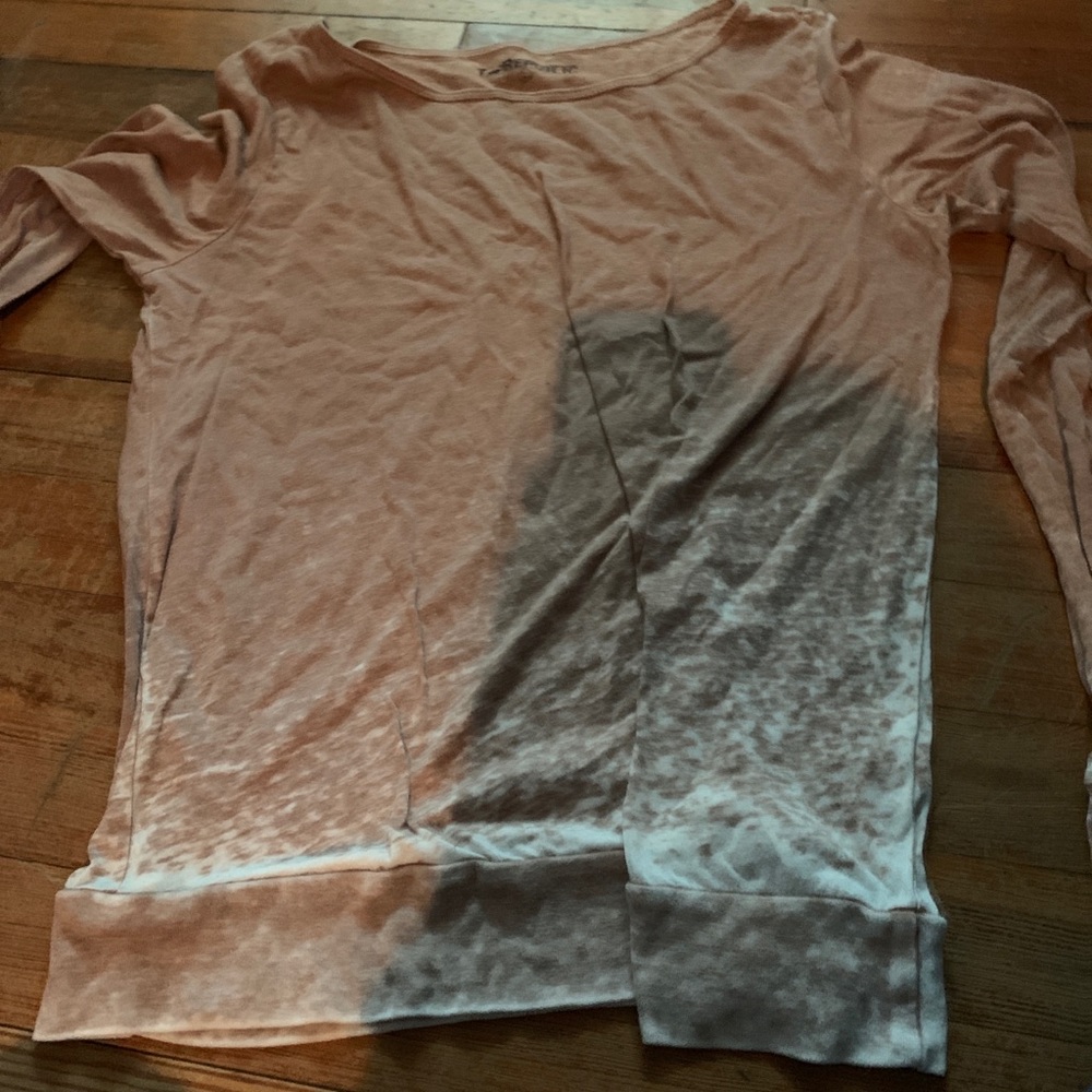 Tan long sleeve shirt